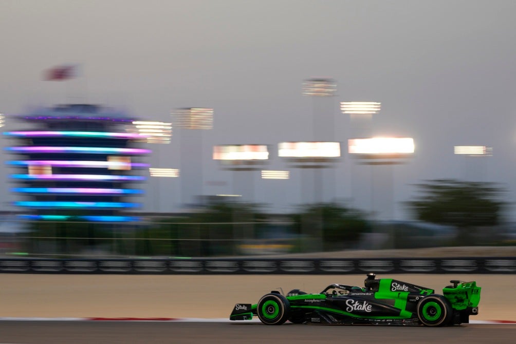 Valtteri Bottas en la pretemporada de Fórmula 1