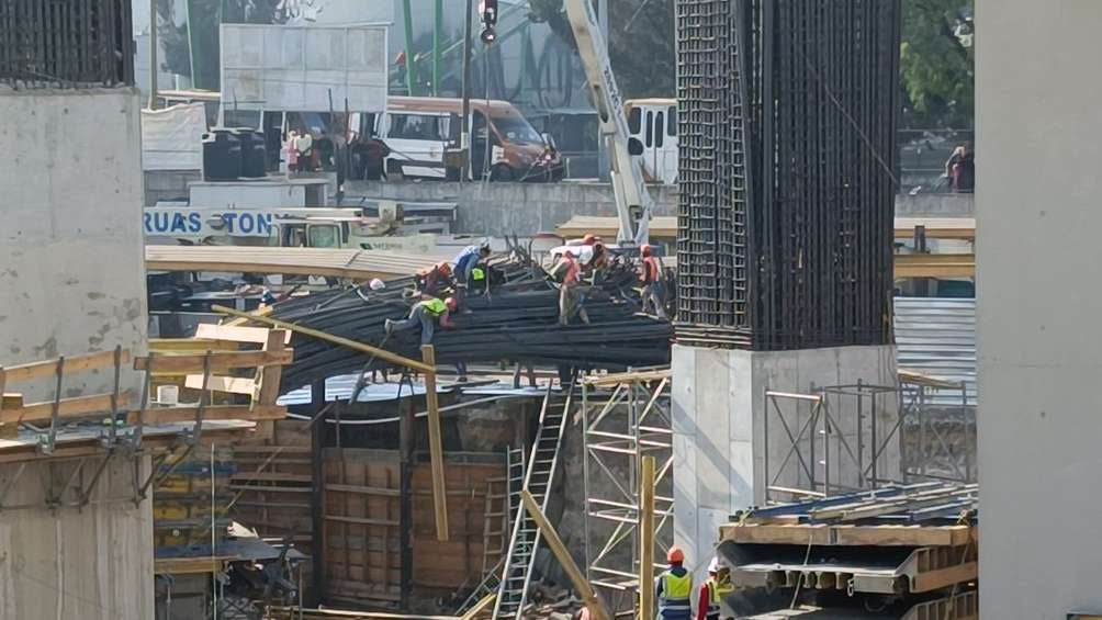 Dan de alta a trabajadores lesionados por accidente en obras del Trolebús que irá de Iztapalapa a Chalco