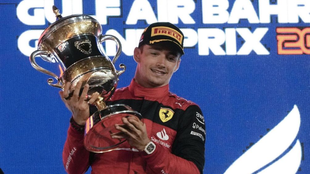 Leclerc ganó en la 2022