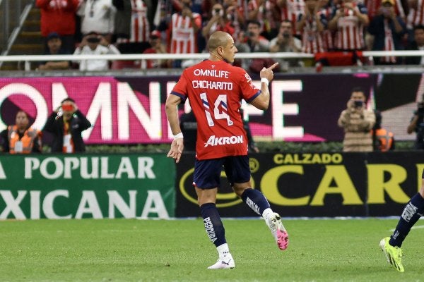 Chicharito en su debut