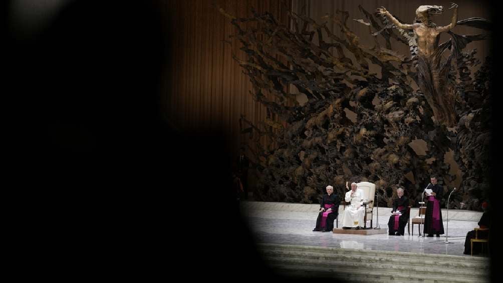 El Sumo Pontífice no pudo leer la catequesis en la audiencia general de los miércoles. 