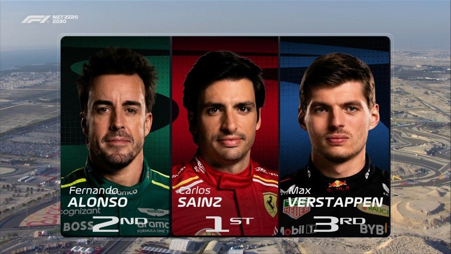 Top 3 de la PL3 del GP de Bahrein