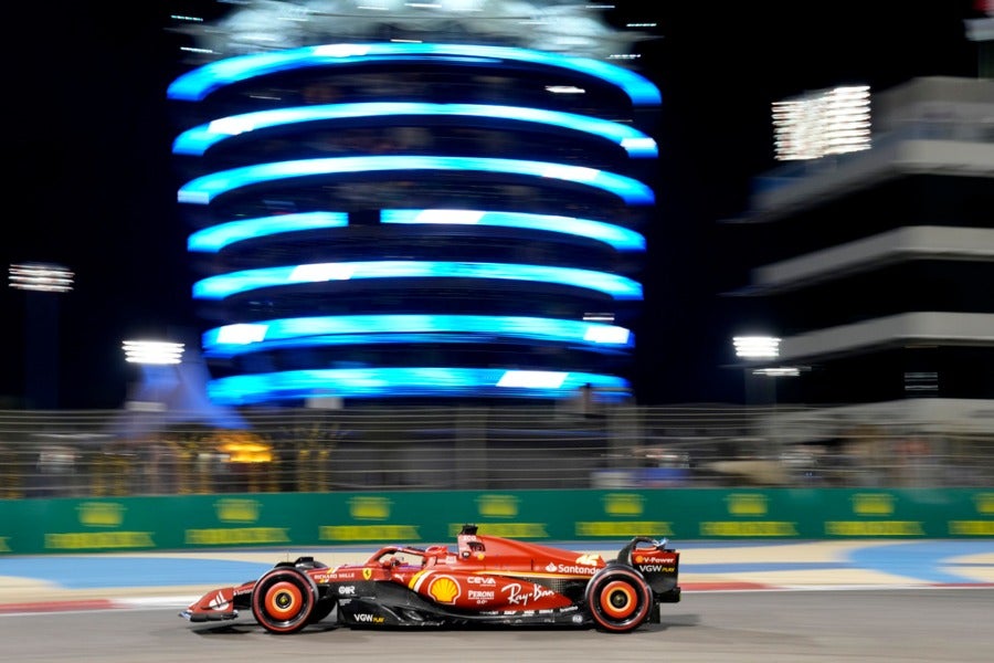 Charles Leclerc largará detrás de Max en Bahrein