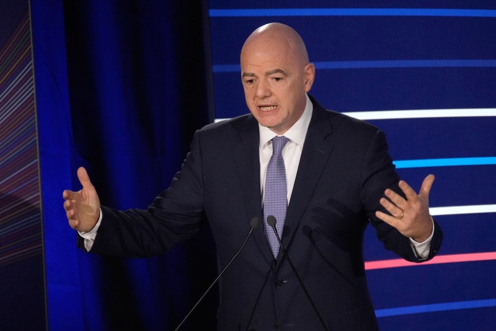 Gianni Infantino, presidente de la FIFA