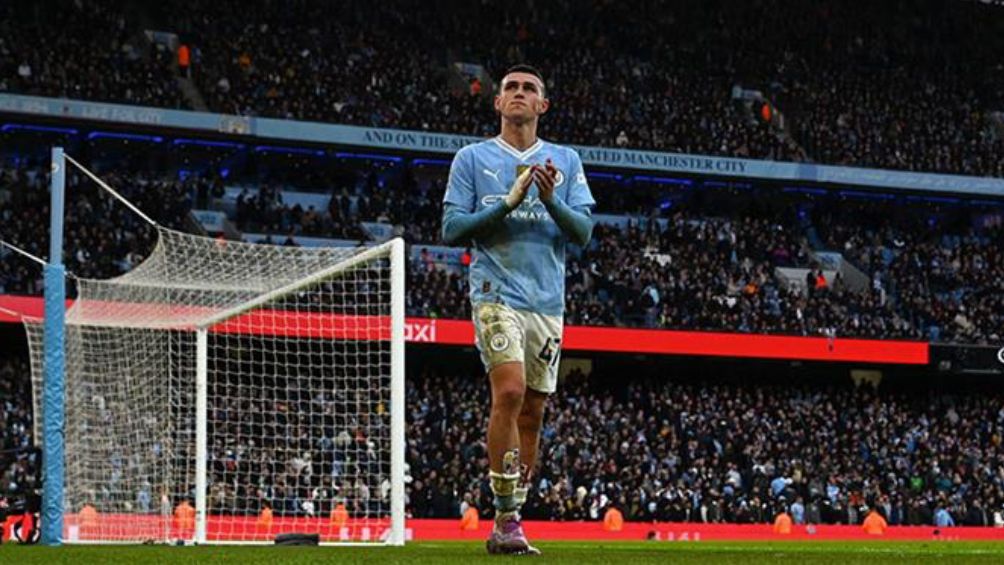 Foden en el Etihad Stadium