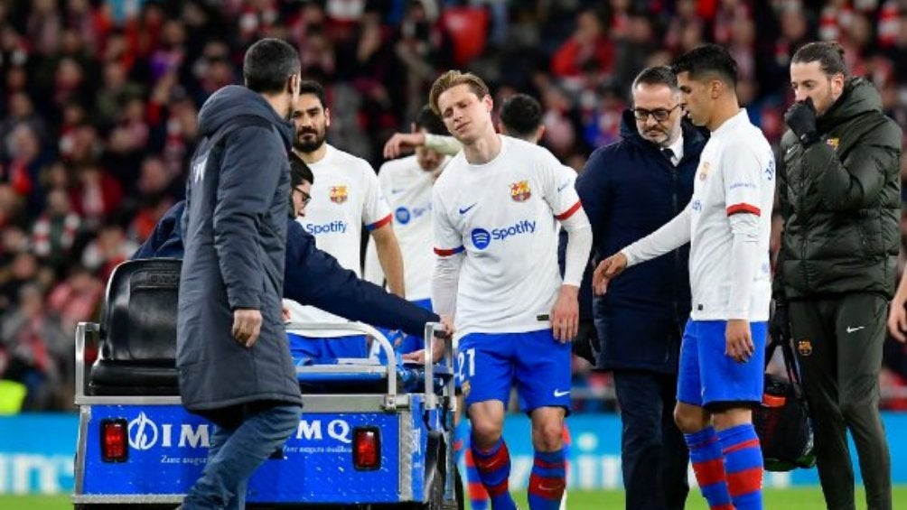 Barcelona da a conocer parte médico de Pedri y Frenkie de Jong