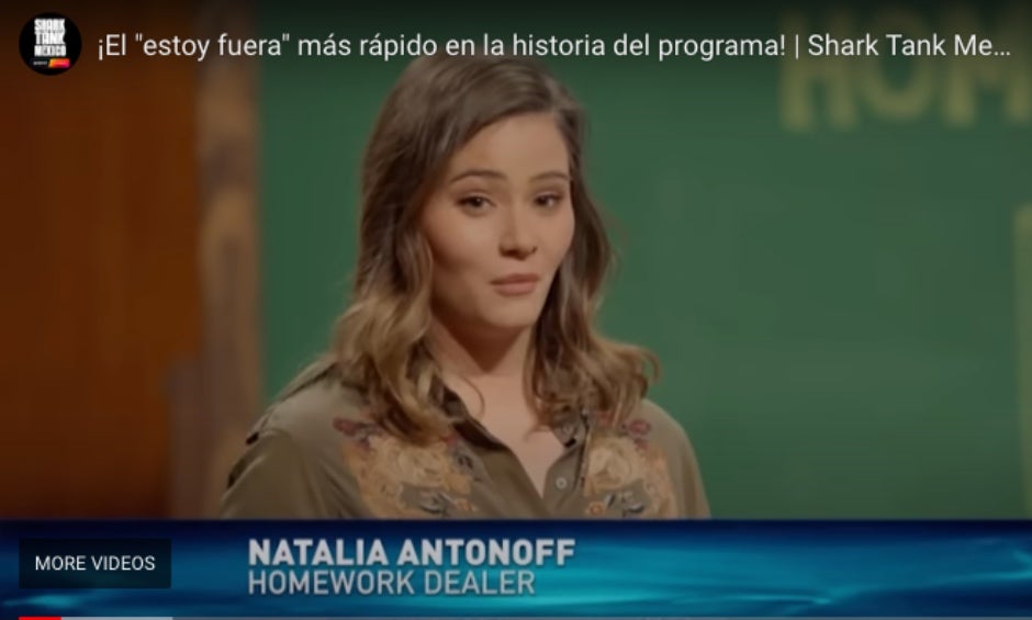 En 2020 participó en el programa 'Shark Tank'. 