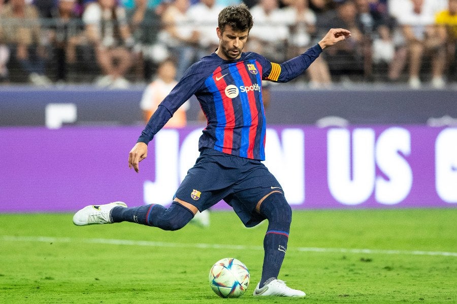 Gerard Piqué con Barcelona