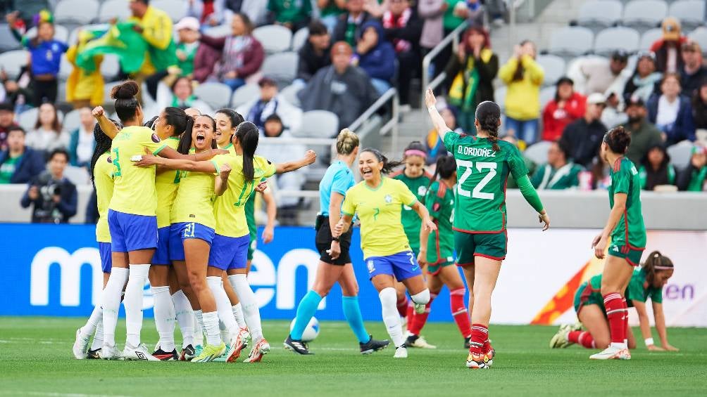 Brasil eliminó a México de la Copa Oro W