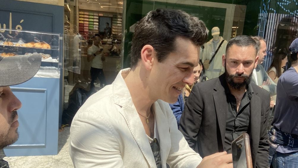 Mario Casas estuvo en la CDMX