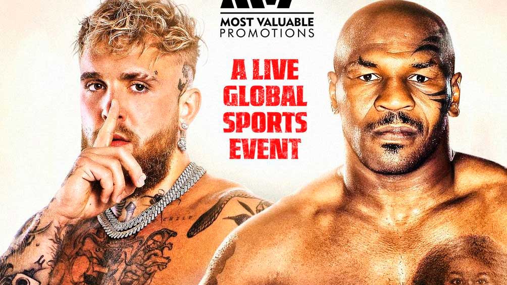 Jake Paul vs Mike Tyson: Anuncian oficialmente fecha y lugar del combate