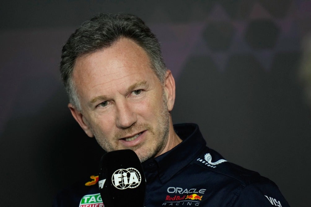 Horner en conferencia de prensa en Jeddah