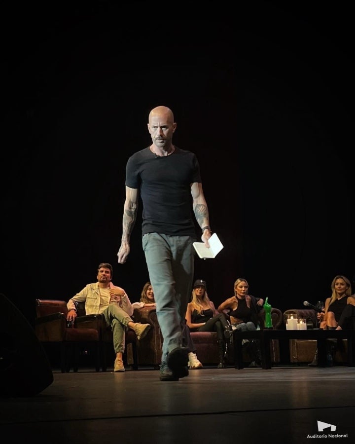 Diego Dreyfus en su show en el Auditorio Nacional