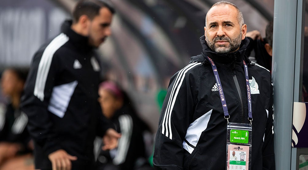 Pedro López, entrenador de la Selección Mexicana Femenil