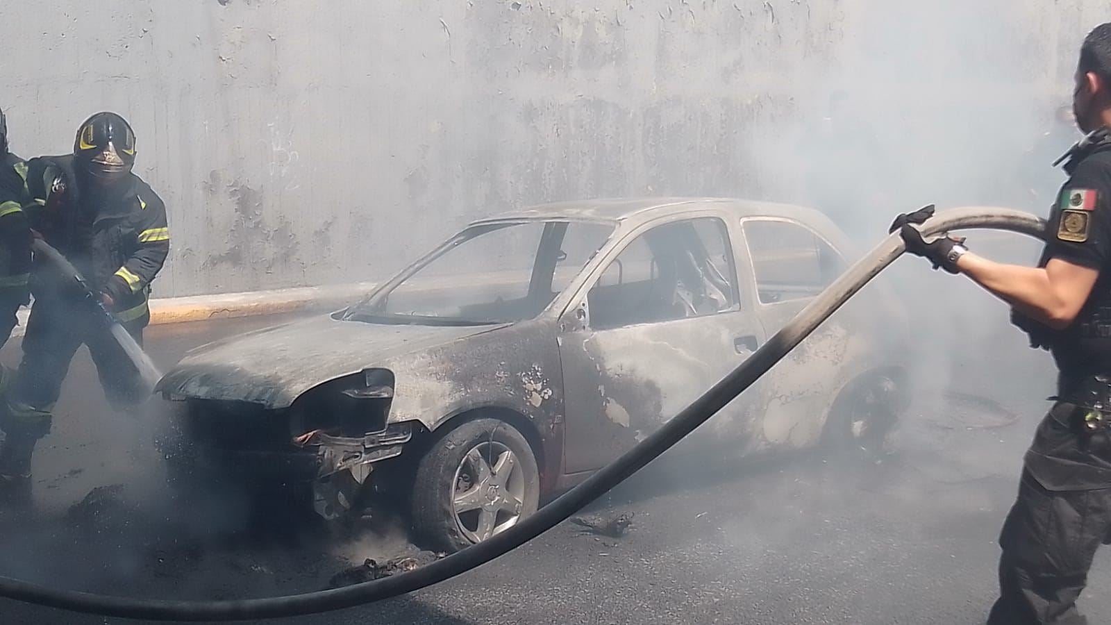 Los Bomberos se retiraron hasta comprobar que ya no hubiera riesgo.