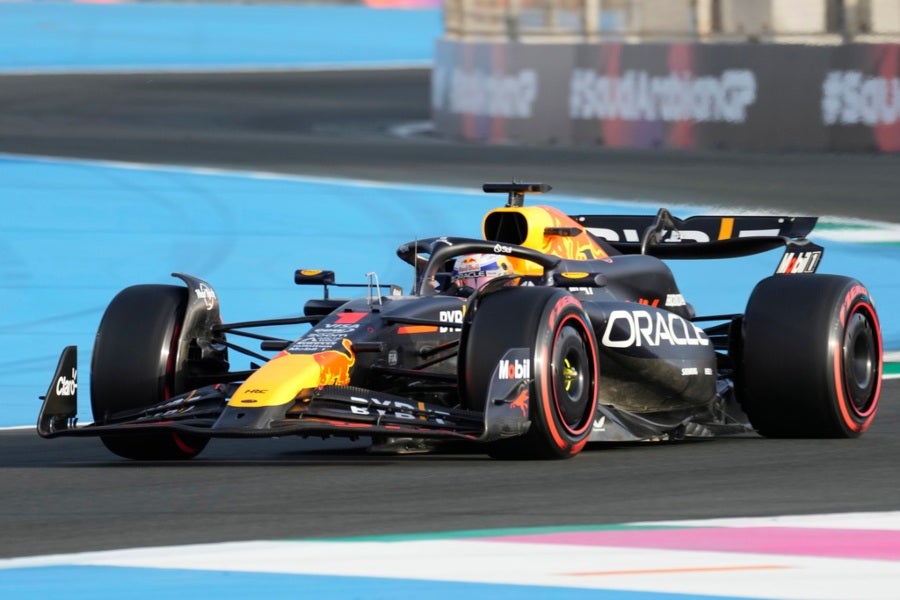 Max Verstappen en la Práctica 3