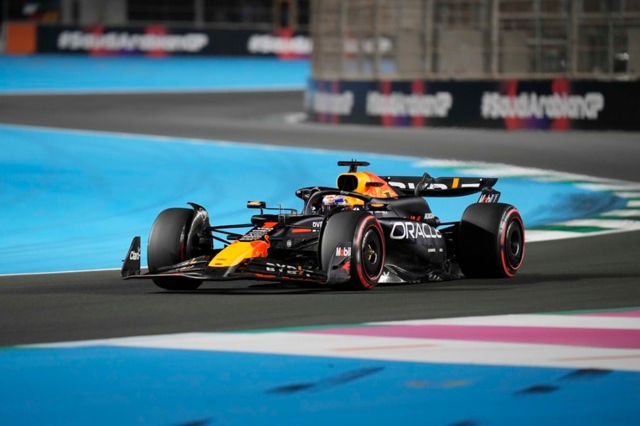 Max Verstappen en la clasificación de Arabia Saudita