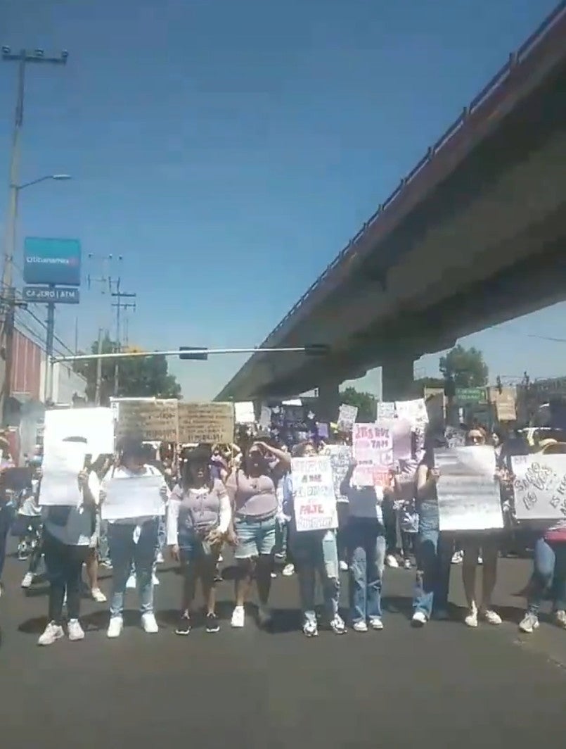 En Ecatepec protestaron por la violencia.