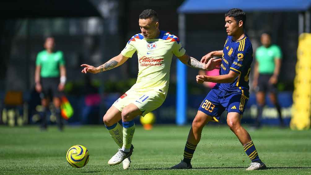 Imágenes del América vs Tigres sub-23