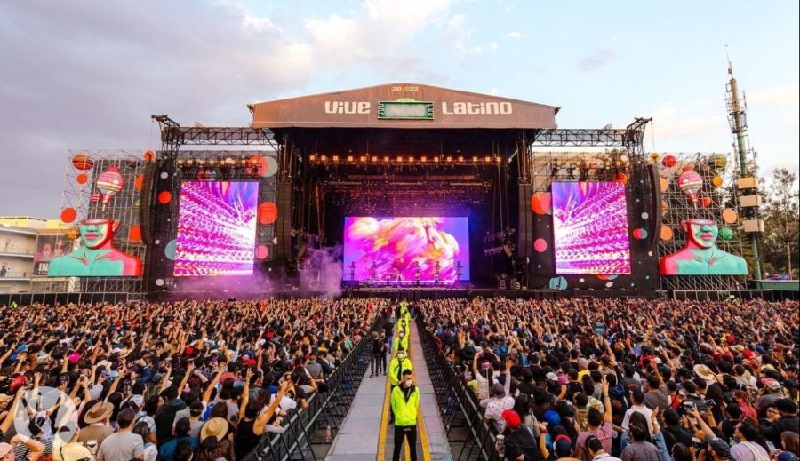 Escenario pasado del Vive Latino