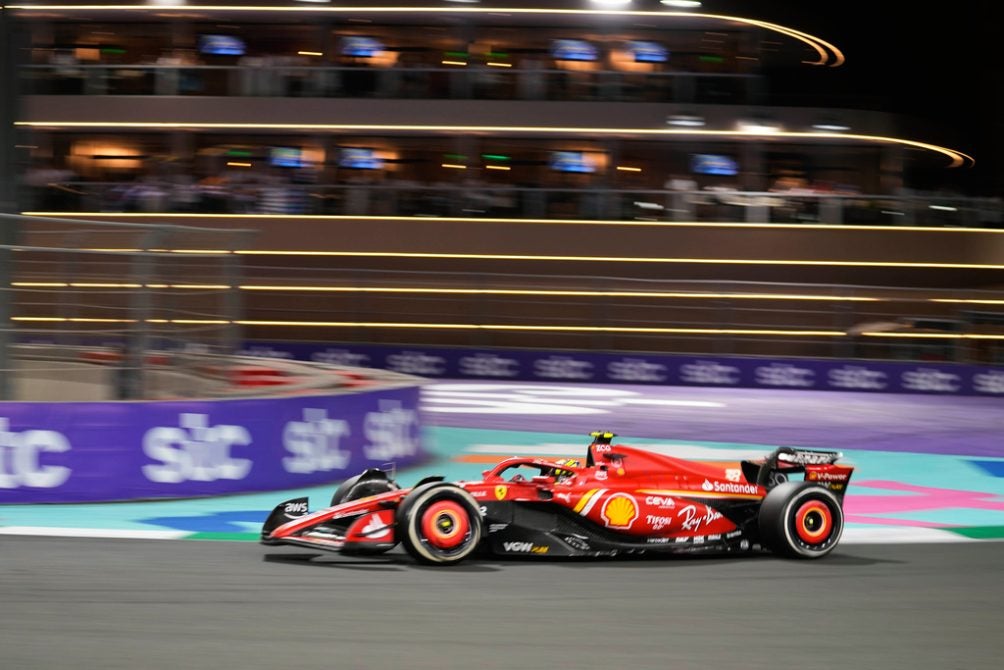 Bearman durante el Gran Premio de Arabia Saudita