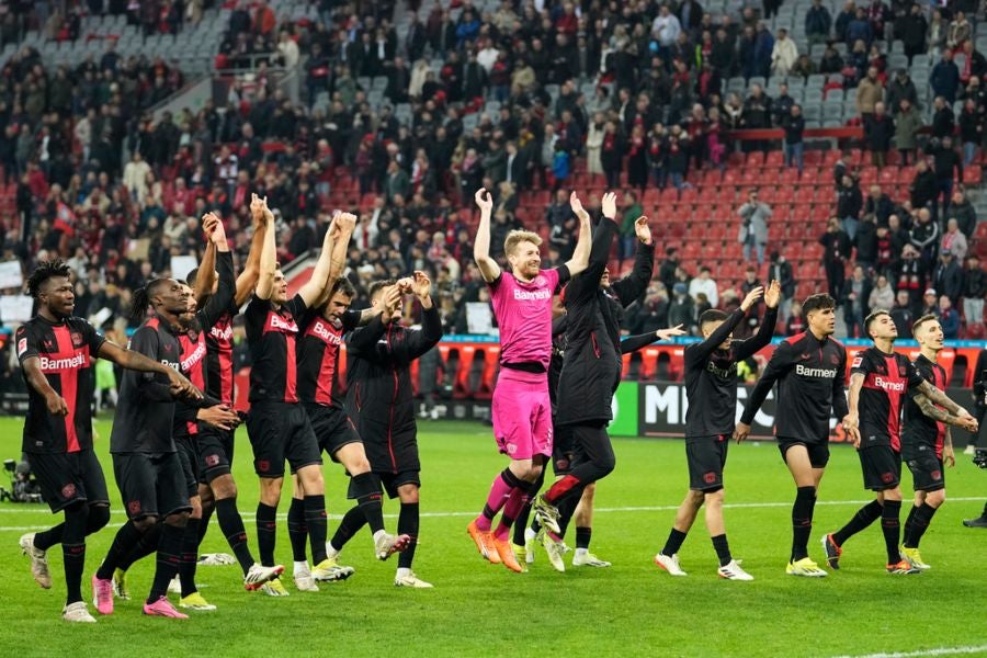 Bayer Leverkusen, líder de la Bundesliga