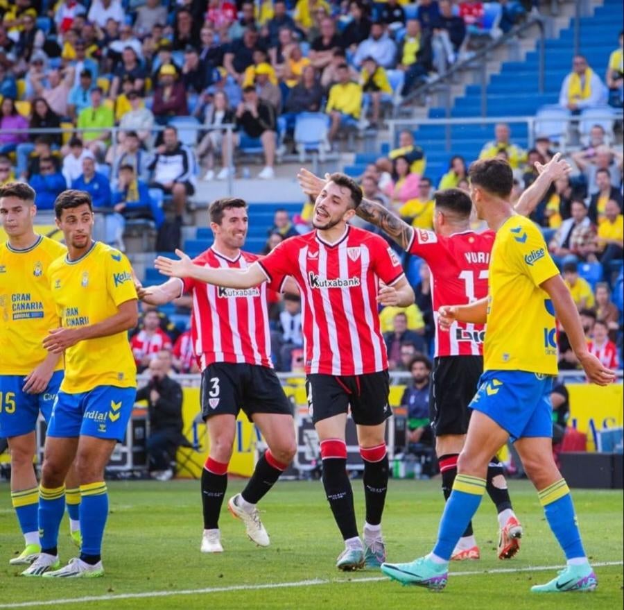 Athletic Club venció 0-2 a Las Palmas