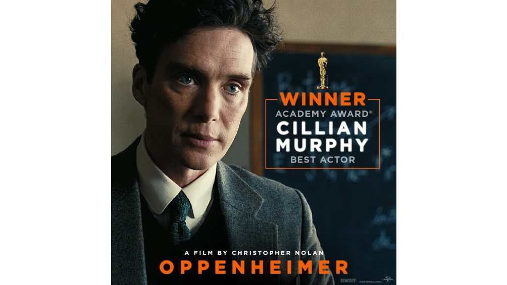 Merecidamente Cillian Murphy ganó el premio a 'Mejor Actor' por su trabajo en 'Oppenheimer'. 