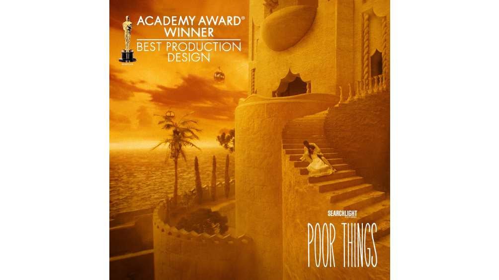 La película 'Poor Things' también ganó en la categoría a 'Mejor Diseño de Producción'. 