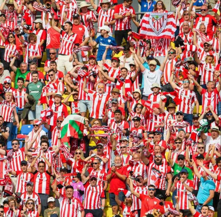 Afición de Athletic Club en Gran Canaria