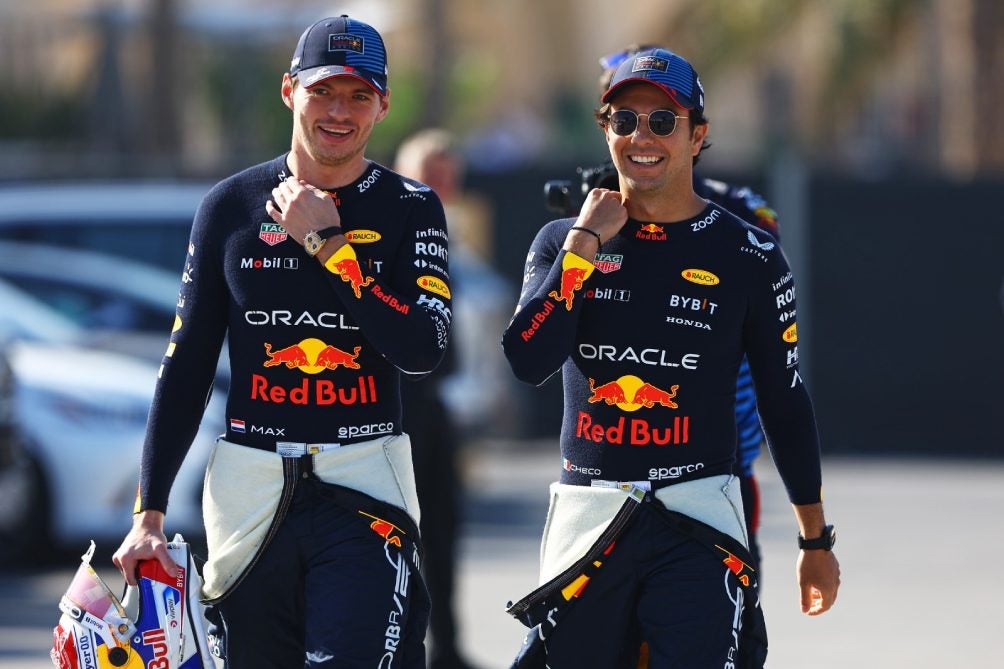 Checo Pérez y Verstappen en Jeddah