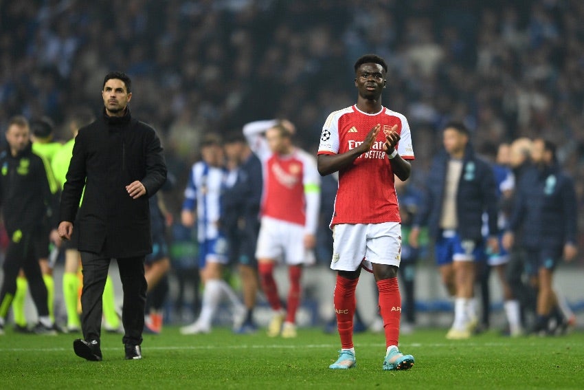 Arsenal tras caer en la Ida vs Porto