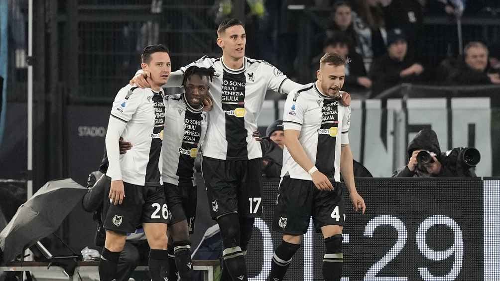 Udinese marcó los tres goles