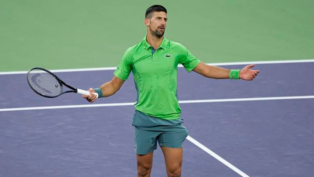 ¡Derrota a su ídolo! Djokovic, eliminado por Luca Nardi en Indian Wells