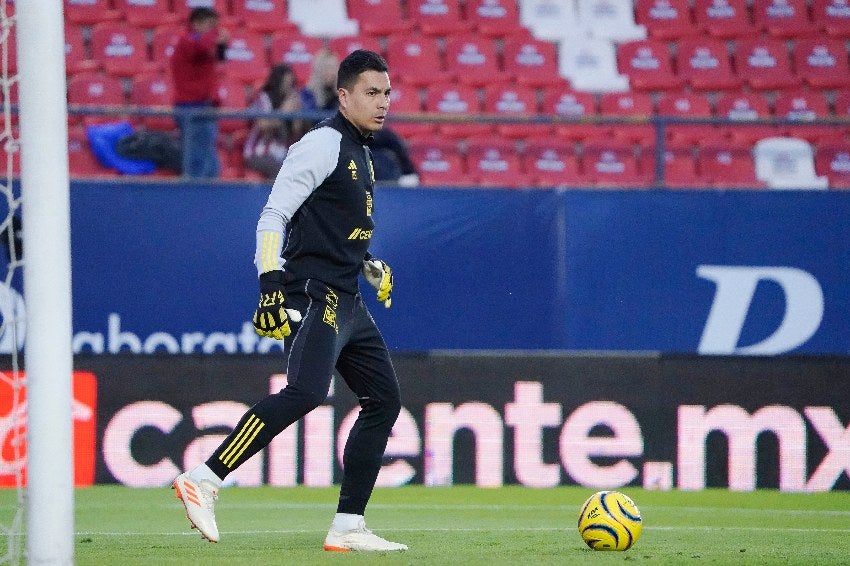 Felipe Rodríguez en un partido de Tigres
