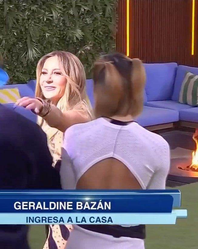 Geraldine se dijo nerviosa de entrar al reality