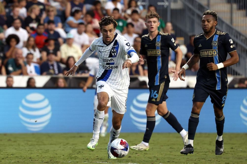 Rayados en el juego ante Philadelphia el año pasado