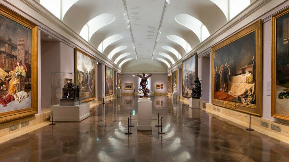 Algunas de las obras del Museo del Prado.