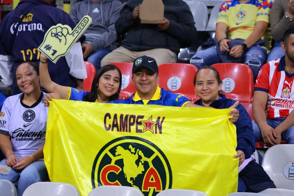 La afición de América en el Clásico Nacional