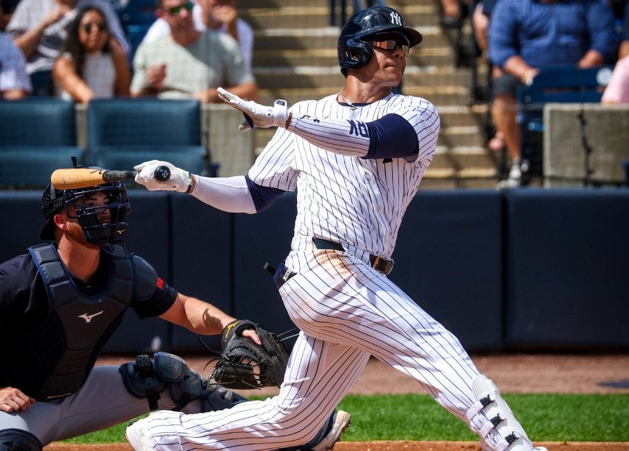 Juan Soto conecta de hit en duelo de pretemporada con Yankees