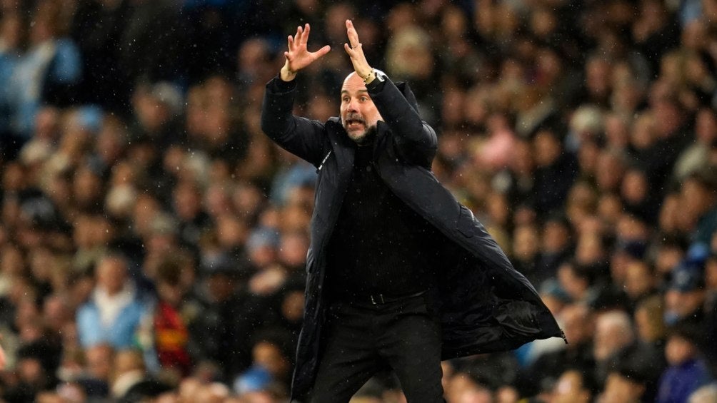 Pep Guardiola vive con intensidad todos los partidos