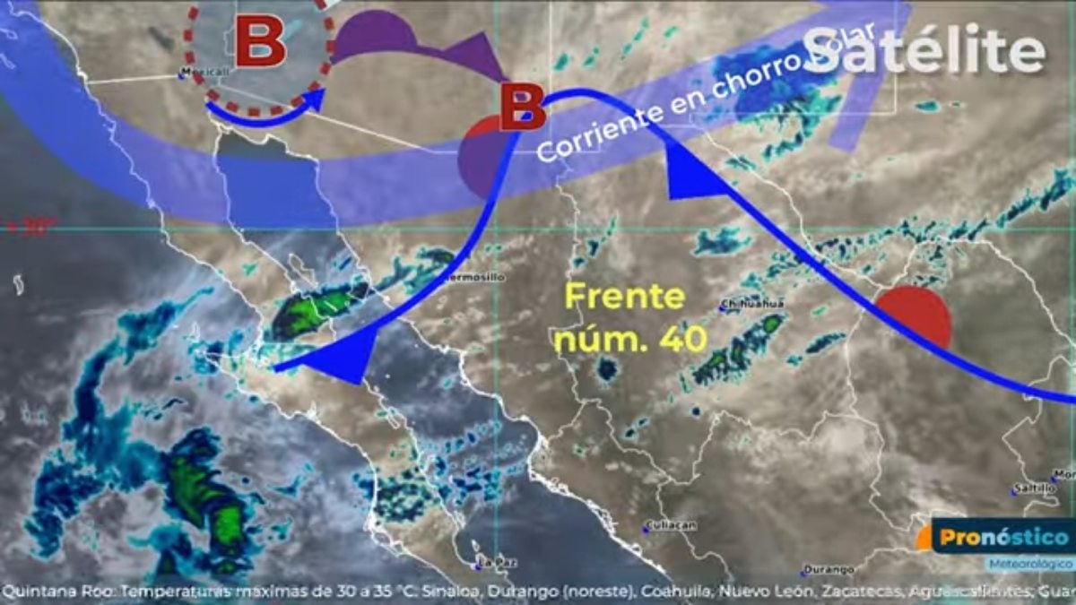 El Frente No. 40 está estacionado en el norte de México.