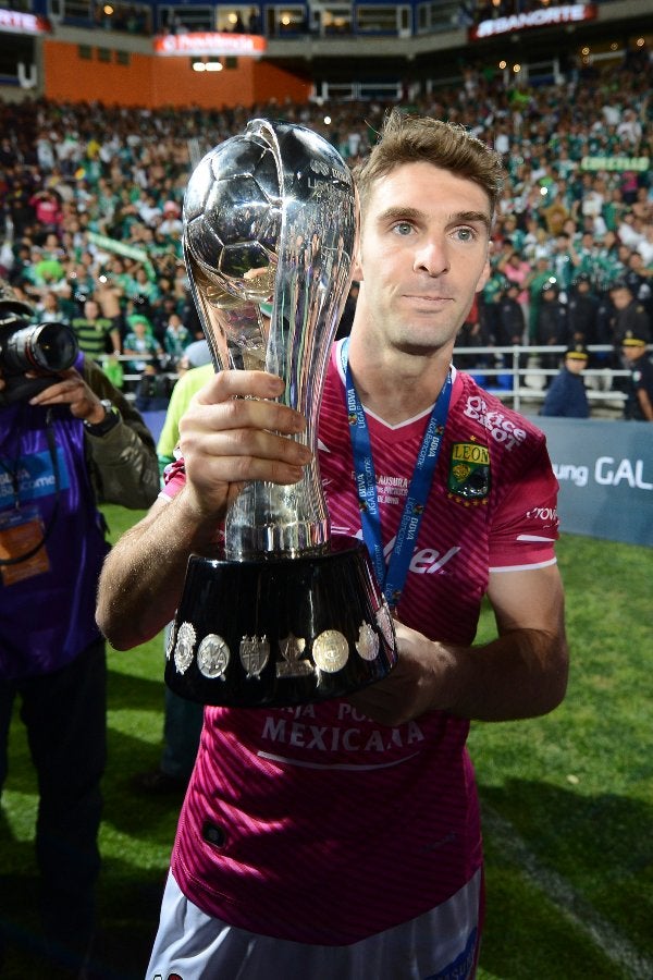 Mauro Boselli fue campeón con León