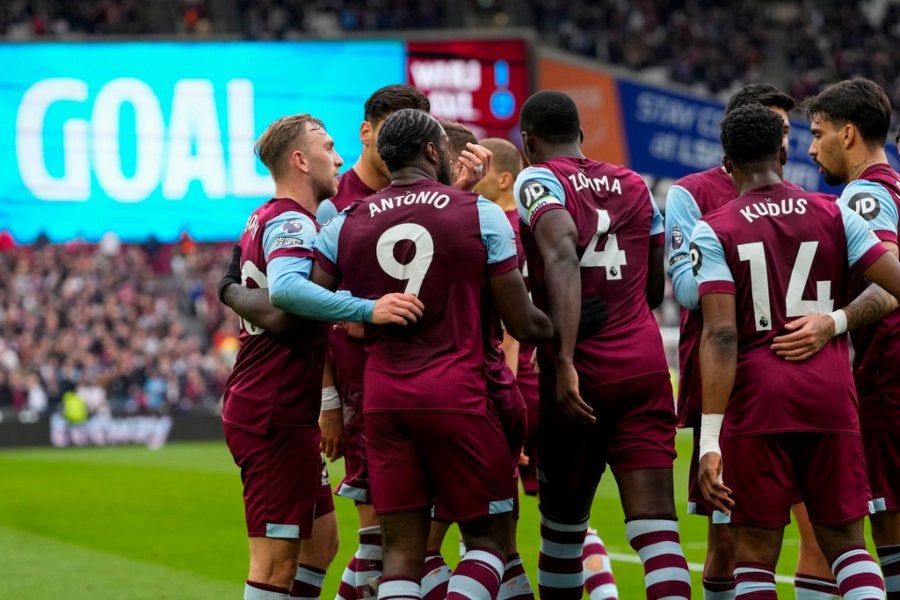 West Ham se puso al frente en el marcador