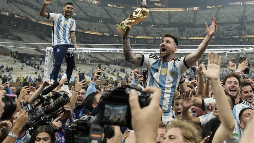 Argentina celebra el Mundial de Qatar