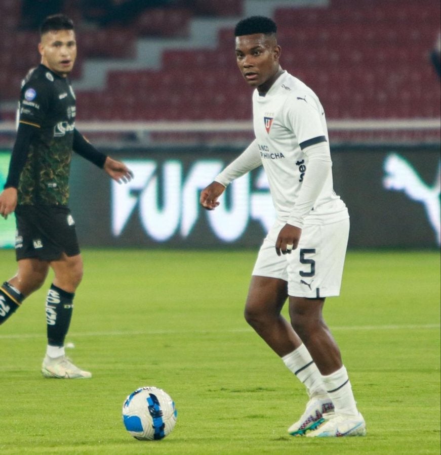 Óscar Zambrano, jugador de Liga de Quito