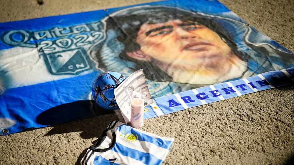 Homenaje a Maradona en Qatar