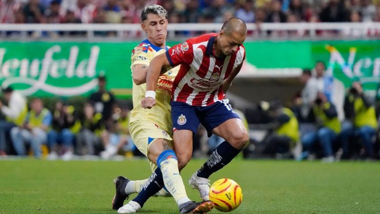 Imágenes del Clásico entre Chivas y América