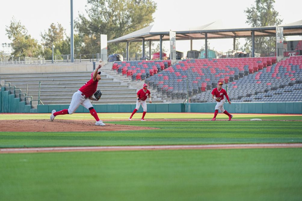 Los Diablos Rojos en entrenamiento de pretemporada