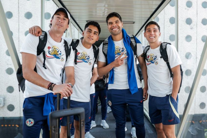 América está en Los Ángeles para Clásico Joven